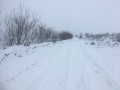 Snow on Cross Lane, The Chevin